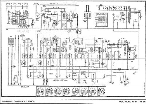 AF811; Continental Edison, (ID = 2538069) Radio