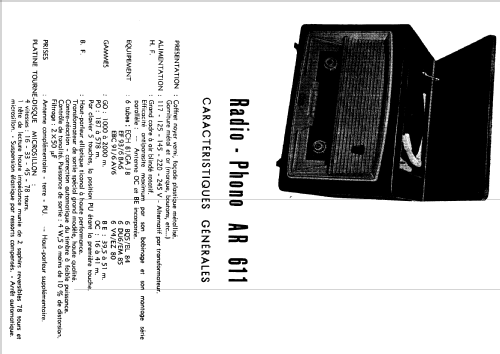 AR611; Continental Edison, (ID = 1196732) Radio