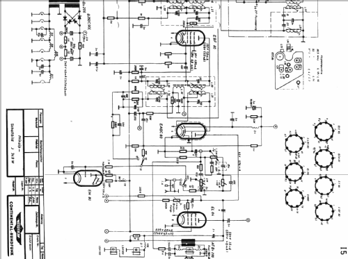 Imperial J 349W; Continental-Rundfunk (ID = 221509) Radio