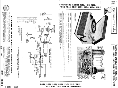 1223 ; Symphonic Radio & (ID = 544737) Enrég.-R