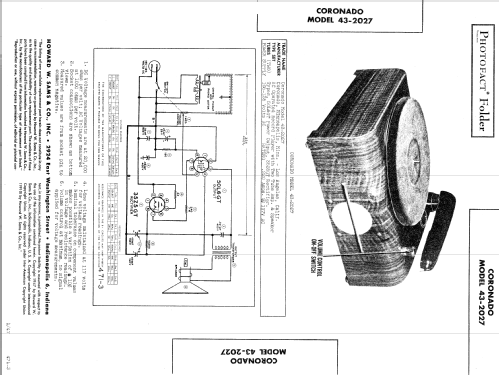 Coronado 43-2027 ; Gamble-Skogmo, Inc.; (ID = 583176) R-Player