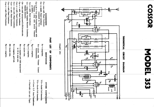 353; Cossor, A.C.; London (ID = 1297275) Radio