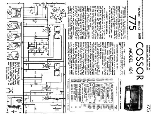 464; Cossor, A.C.; London (ID = 1251886) Radio