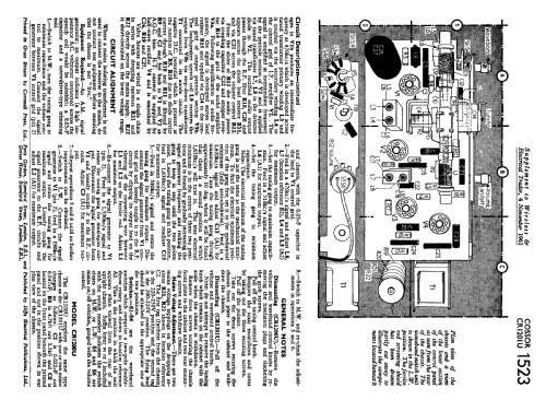 CR1200U; Cossor, A.C.; London (ID = 1325840) Radio