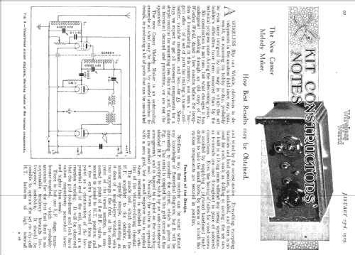 Melody Maker ; Cossor, A.C.; London (ID = 2604167) Radio