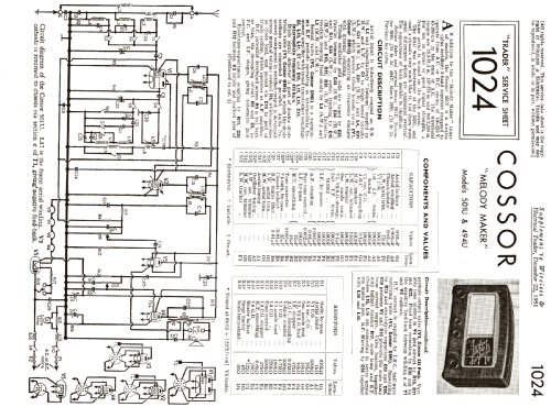 Melody Maker 494U; Cossor, A.C.; London (ID = 1016331) Radio