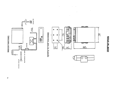 Radioteléfono VHF MC-7000; CRAME C.R.A.M.E., (ID = 2550226) Commercial TRX