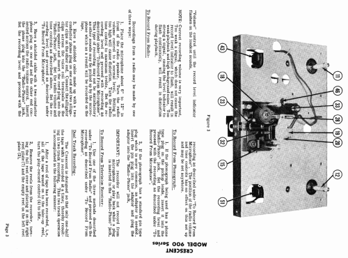 900 Series Model 903; Crescent Industries, (ID = 475553) R-Player