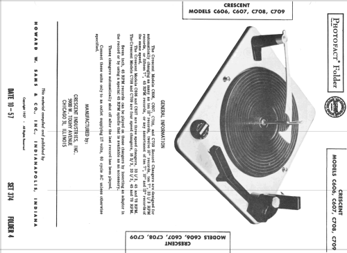 C607; Crescent Industries, (ID = 2448790) Sonido-V