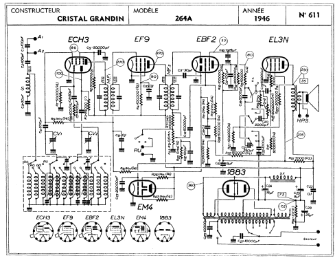 Cristal-Grandin Triomphe 264A; Grandin, Cristal- (ID = 98230) Radio