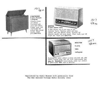Pacemaker Brentwood ; Cromwell, Gulbransen (ID = 2802312) Radio