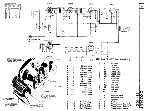 11-102U ; Crosley Radio and (ID = 812554) Radio