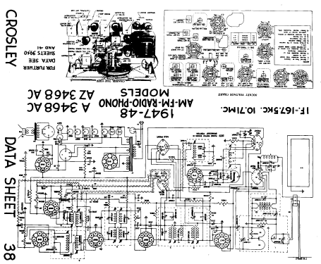 AZ-3468AC ; Crosley Radio and (ID = 807837) Radio