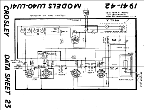 LU41 ; Crosley Radio and (ID = 806428) Radio