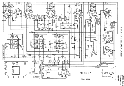 1016 ; Crosley Radio Corp.; (ID = 158497) Radio