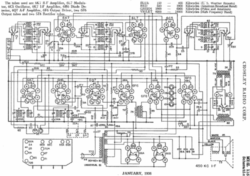 1155 ; Crosley Radio Corp.; (ID = 152506) Radio