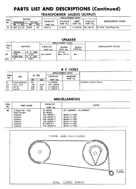 11-103U Ch= 301; Crosley Radio Corp.; (ID = 2882456) Radio