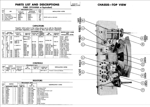 11-106U Decorator Ch= 302; Crosley Radio Corp.; (ID = 584689) Radio