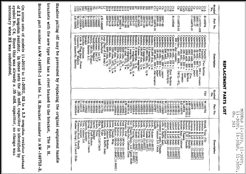 11-305U Ch= 303; Crosley Radio Corp.; (ID = 242994) Radio