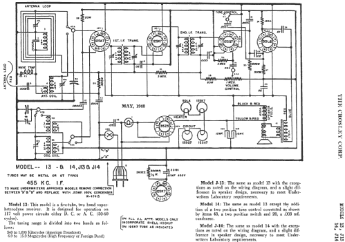 14 AG ; Crosley Radio Corp.; (ID = 273444) Radio