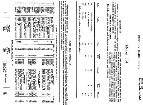 Crosley 40 Ch= 194; Crosley Radio Corp.; (ID = 135191) Radio