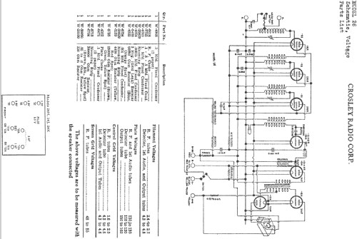 26 ; Crosley Radio Corp.; (ID = 155551) Radio