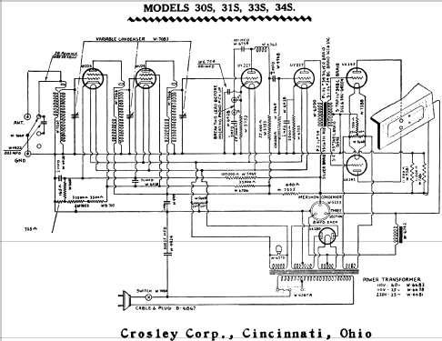 30S Monotrad ; Crosley Radio Corp.; (ID = 50829) Radio