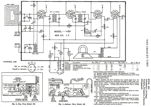 439 ; Crosley Radio Corp.; (ID = 260061) Radio