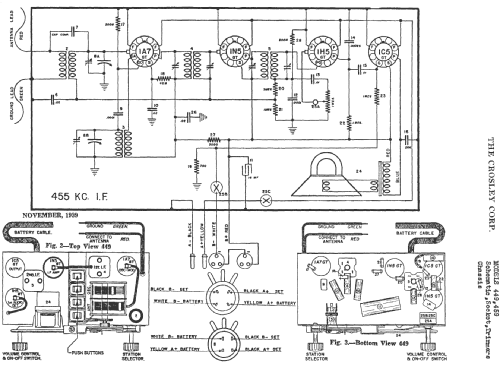 B459A Ch= 459; Crosley Radio Corp.; (ID = 262102) Radio