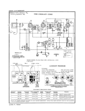 52-TA Ch= 74; Crosley Radio Corp.; (ID = 3010848) Radio