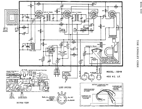 5549; Crosley Radio Corp.; (ID = 90881) Radio