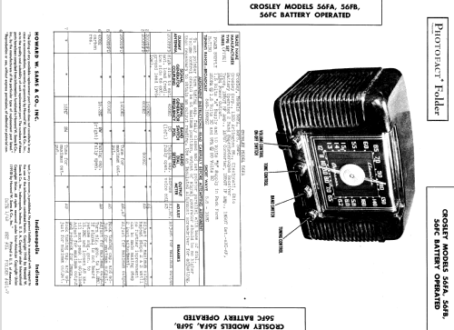 56FB ; Crosley Radio Corp.; (ID = 586158) Radio