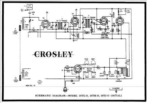 56TGO ; Crosley Radio Corp.; (ID = 84569) Radio