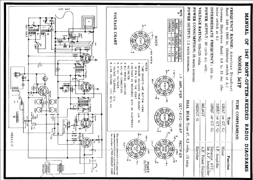 56TP-L ; Crosley Radio Corp.; (ID = 84561) Radio