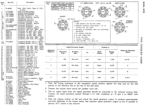 56TX ; Crosley Radio Corp.; (ID = 365637) Radio