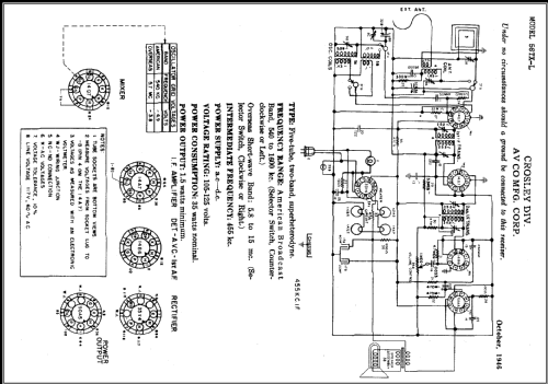 56TX-L ; Crosley Radio Corp.; (ID = 420476) Radio