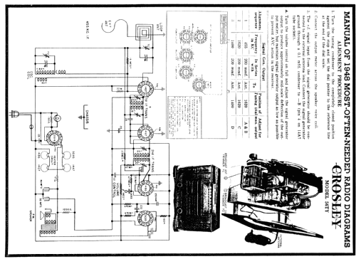 56TY ; Crosley Radio Corp.; (ID = 86032) Radio