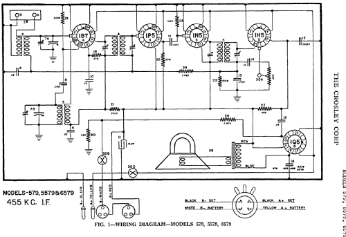 B579A Ch= 579; Crosley Radio Corp.; (ID = 90117) Radio