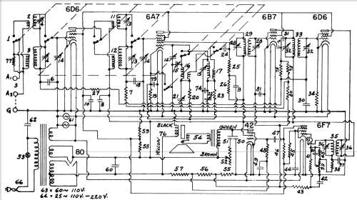 72LB Lowboy Ch= 7H3; Crosley Radio Corp.; (ID = 1114897) Radio