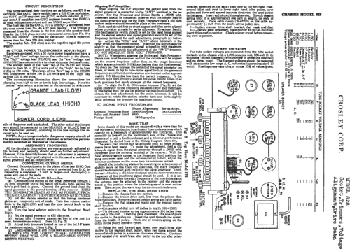 828 ; Crosley Radio Corp.; (ID = 259529) Radio