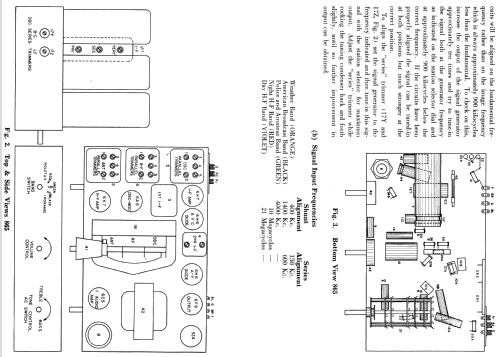 865 'Monitor' Ch= 865; Crosley Radio Corp.; (ID = 1824867) Radio