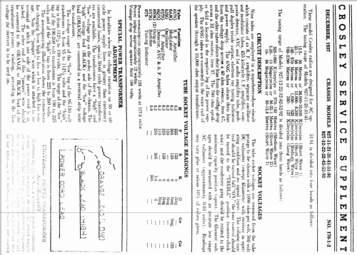 927-11; Crosley Radio Corp.; (ID = 825137) Radio