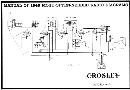 9-101 ; Crosley Radio Corp.; (ID = 93676) Radio