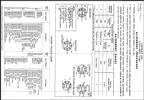 9-114W ; Crosley Radio Corp.; (ID = 280962) Radio