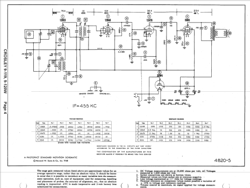 9-120W ; Crosley Radio Corp.; (ID = 1428847) Radio