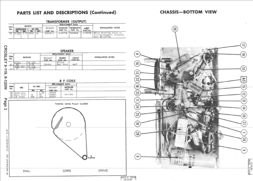 9-120W ; Crosley Radio Corp.; (ID = 1428852) Radio