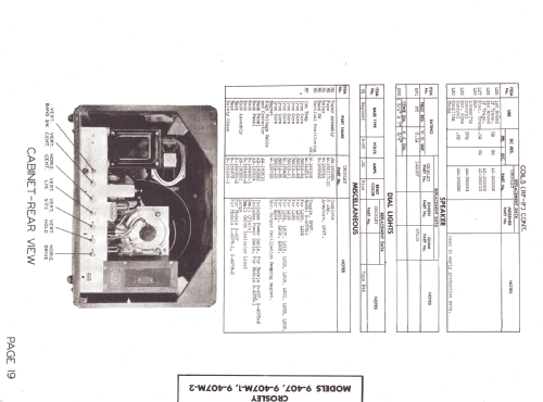9-407 ; Crosley Radio Corp.; (ID = 1334389) Fernseh-R