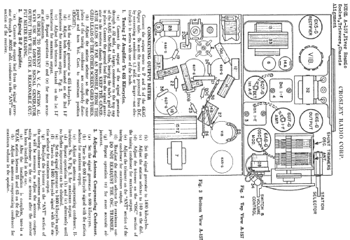 Fiver Roamio A-157; Crosley Radio Corp.; (ID = 210207) Autoradio