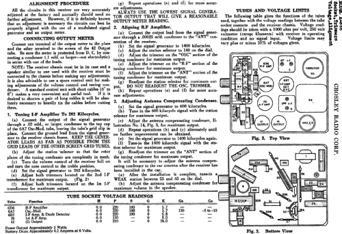 A366 ; Crosley Radio Corp.; (ID = 175950) Car Radio