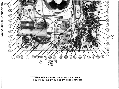 AT-10B Ch= 487; Crosley Radio Corp.; (ID = 1858704) Televisión